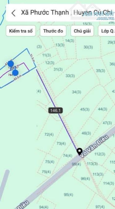 Đất ngộp 2 mặt tiền nhựa xã Phước Thạnh Củ Chi TPHCM, DT: 1760m2. - 2