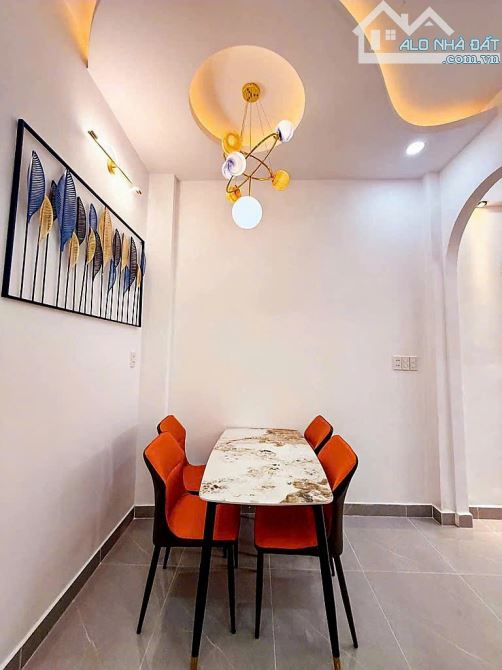 Nhà Mới Ở Ngay- Phan Văn Trị - Bình Thạnh - 3 Tầng 4PN- Hẻm thông- Gần mặt tiền – Chỉ 5 tỷ - 3