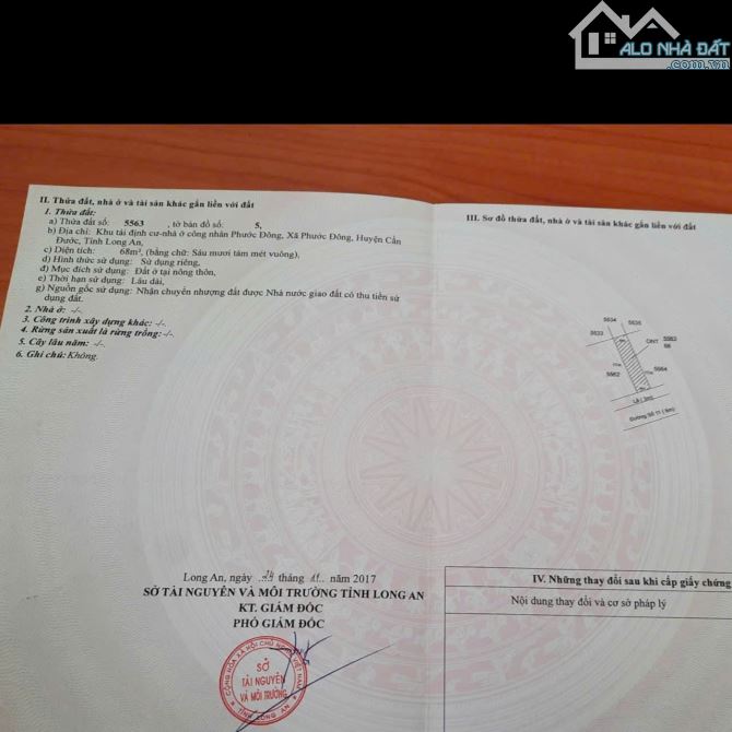 Bán nền đẹp trong khu Tái Định Cư Công Nhân Phước Đông - 3