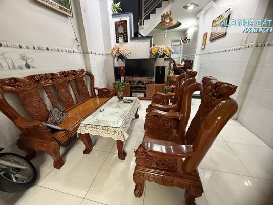 HẺM Ô TÔ THÔNG, ÂU DƯƠNG LÂN, F3, Q8, 4 TẦNG ĐÚC, 60.0M2, 9.5 TỶ. - 4