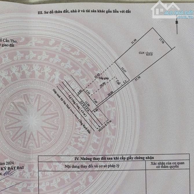 ĐẤT DIỆN TÍCH LỚN MẶT TIỀN LỘ VÒNG CUNG TL 923 GẦN CẦU TÂY ĐÔ 900M- PHONG ĐIỀN, TP.CẦN THƠ - 4