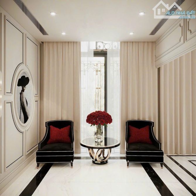 Tòa nhà thang máy siêu VIP Trương Định, Quận 3 – Kết cấu 5 lầu. Lung linh - 6
