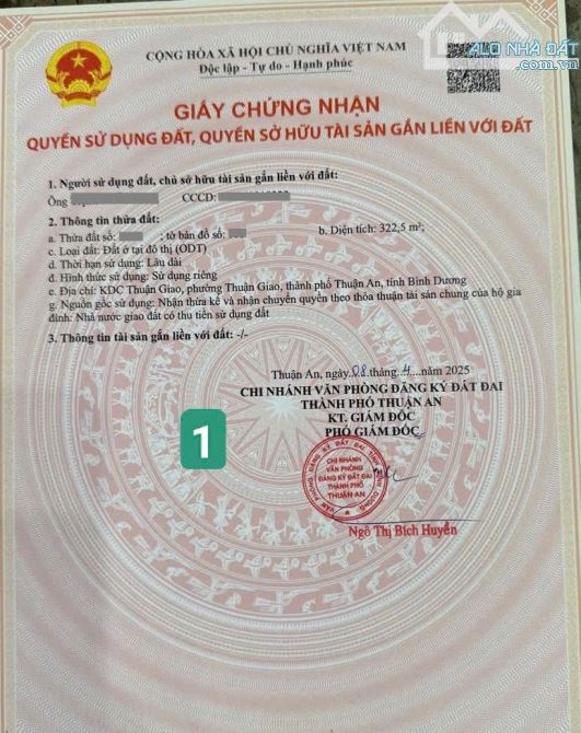 2 lô đất 642 25ty500 TL 20X32.25m KDC Sầm Uất, p.Thuận Giao Thuận An - 7