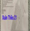 Đất Biệt Thự Xuân Thiều 21. Đấu lưng Nguyễn Tất Thành.  S= 405m2 Ngang 15x27 Giá: 36 triệu