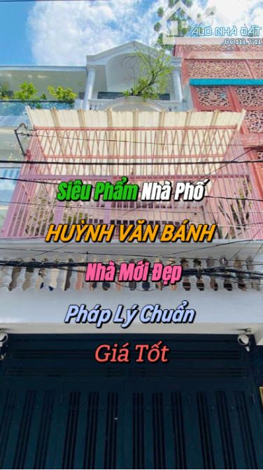 Nhà Đẹp.Vali vào ở ngay.4 tầng.Vị trí Đắc Địa.Huỳnh văn Bánh.Phú Nhuận