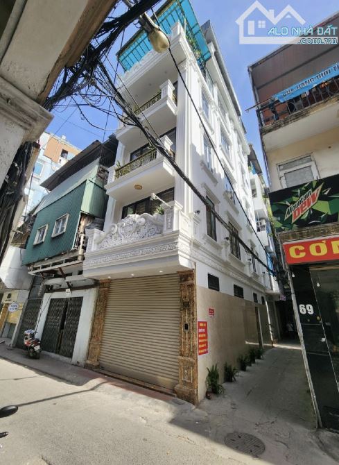 NHÀ NGAY PHỐ BẠCH MAI - MOI XÂY 6 TẦNG THANG MÁY - LÔ GÓC Ô TÔ VÀO NHÀ