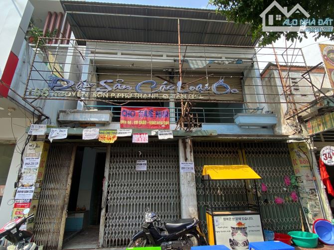 Cho thuê nhà mặt tiền Nguyễn Sơn, Tân Phú – vị trí đắc địa, phù hợp kinh doanh