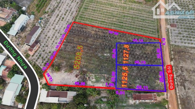 Bán 7400m2 thạnh lợi thạnh Tân chỉ có 4 tỷ 900