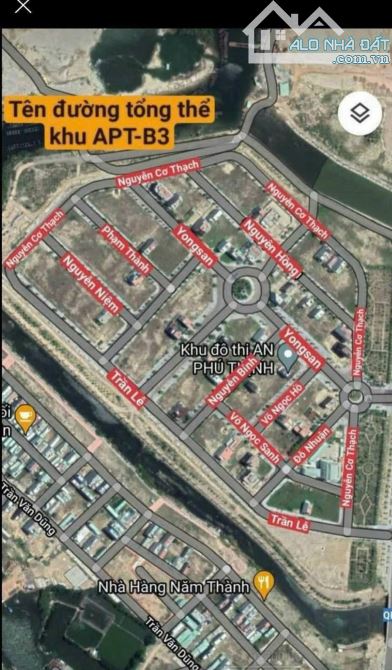 Bán đất 120m2 mặt tiền yongsan B3 An Phú Thịnh