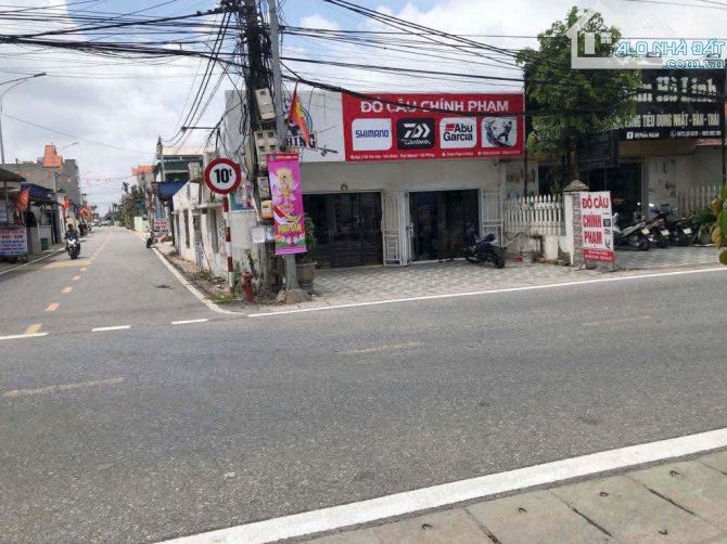 Bán lô đất tặng sẵn nhà buôn bán kinh doanh siêu tốt  mặt đường Hoa Động - Thuỷ Nguyên