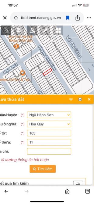 Bán đất chính chủ có bớt làm sổ - Hoa Hồng cho dịch vụ- Phạm Đình Bân