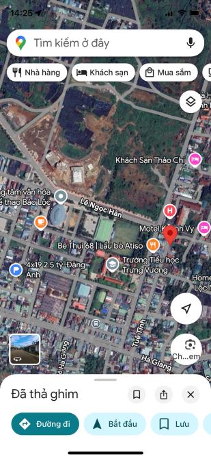 Bán đất 5x22 mặt tiền đường Tuệ Tĩnh, P Lộc Sơn Tp Bảo Lộc
