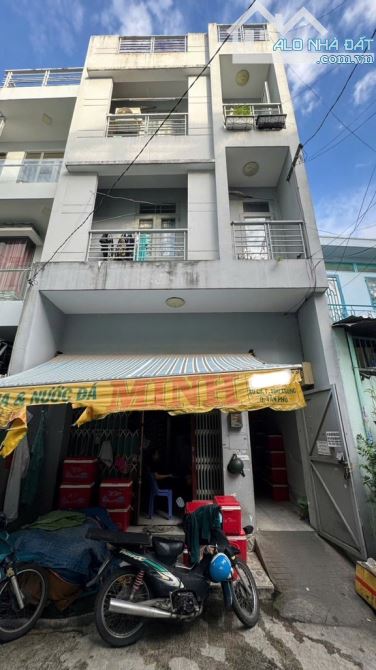 CHDV- Âu Cơ- Tân Bình- DT 5.5x19m(110m2)- 5 tầng- 12.5 Tỷ- Dòng tiền 60Tr/ tháng.