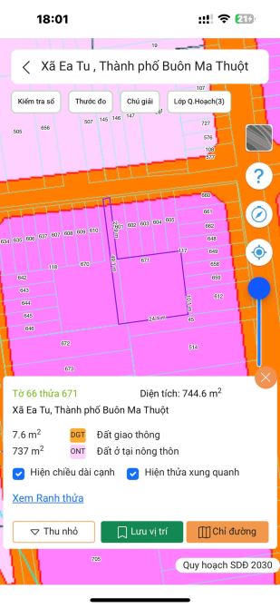Đất KA11 Eatu gần uỷ ban xã và gần vành đai 14/26