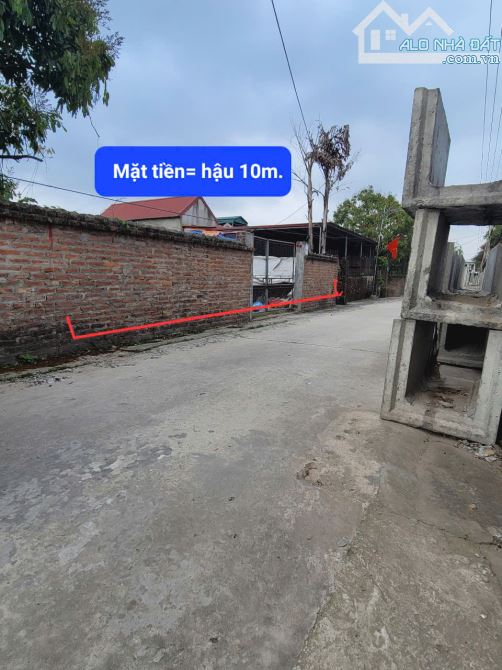 Bán 250m full thổ cư mặt tiền 10m tại Yên Vĩnh Gần dự án sân Gold khoái châu