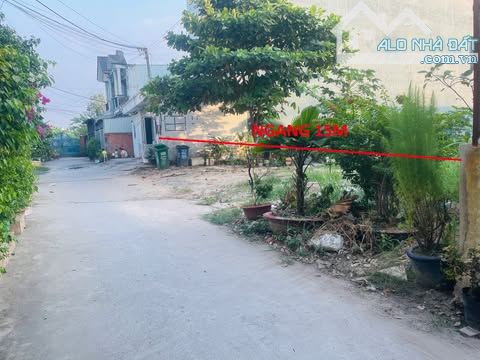 LÔ ĐẤT ĐẸP - DT: 640m2  - 50m Ra BÙI THỊ LÙNG - Ngay Chợ HÓC MÔN - Giáp Quận 12. - 1