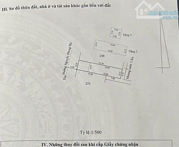 BÁN NHÀ 3 TẦNG MẶT TIỀN NGUYỄN PHONG SẮC SAU LƯNG MỘT NHÀ MẶT TIỀN TRƯỜNG CHINH GIÁ 7.X TỶ - 1