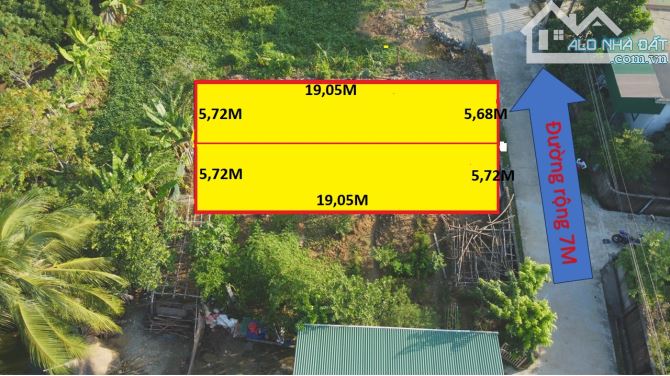 chính chủ bán lô đất đẹp xóm Lạc Hồng , Nghi Diên gần đường Xã Đoài - 1