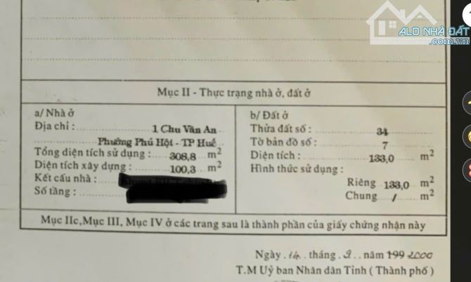 BÁN MẶT TIỀN KINH DOANH ĐƯỜNG CHU VĂN AN, HUẾ - VỊ TRÍ KIM CƯƠNG .. GIÁ SỐC ✅ - 1