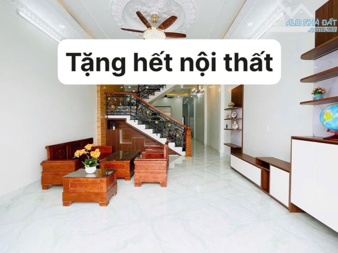 BÁN NHÀ ĐẸP NGAY GÒ XOÀI 65m, 3 TẦNG MỚI, HẺM 5M THÔNG, VUÔNG VẮN, GIÁ HỜI , NHỈNH 5 TỶ - 1