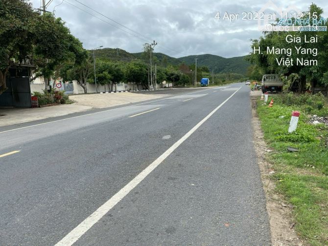 Bán 800m2 đất mặt tiền QL19 Huyện MangYang, Gia Lai - 1