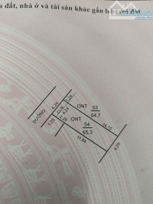 BÁN ĐẤT MAI NỘI, MAI ĐÌNH, SÓC SƠN, HÀ NỘI. S 65m2, mt 4.24m. Giá 3.1 tỷ - 1