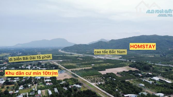 Đừng bỏ lỡ lô đất chỉ 200k/m phú hợp làm homestay nghỉ dưỡng cách biển 15 phút - 2