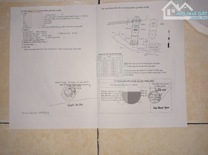 BÁN CĂN NHÀ MỚI GỬI GẦN CHỢ HIỆP THÀNH. GIÁ CHỈ 3,7 TỶ - 2