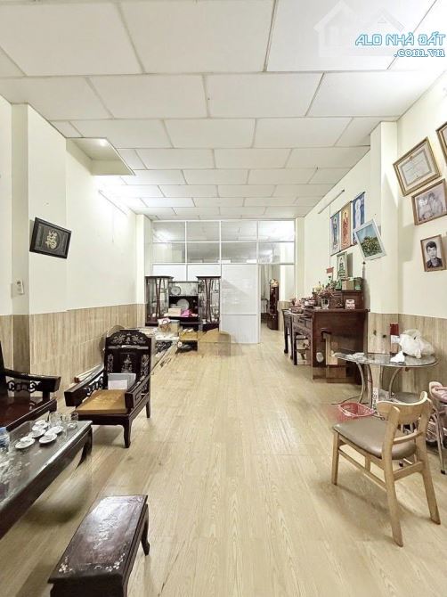 MẶT TIỀN HẺM 10M HUỲNH VĂN NGHỆ QUẬN TÂN BÌNH - NHÀ 4 TẦNG HƠN 120M2, NGANG 5M NỞ HẬU, - 2