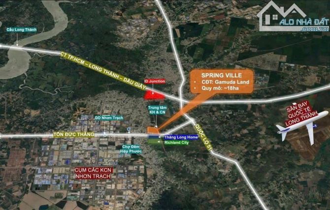 Nhà phố, Biệt thự trực tiếp chủ đầu tư Gamuda land liền kề sân bay Long Thành - 2