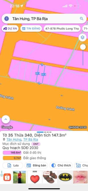 DT :7*21 Thuộc Tuyến Tránh Quốc Lộ 56 Bà Rịa - 2