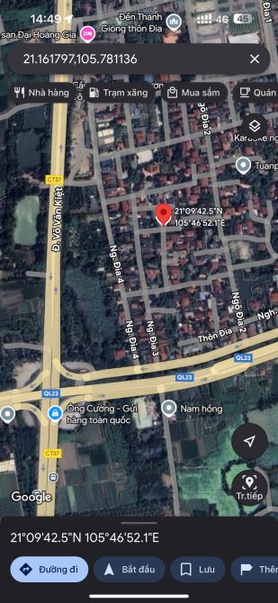 ❌❌❌ NGÕ ĐÌA 3 - NAM HỒNG - 71m2 - GẦN ĐƯỜNG QL23 - ĐƯỜNG VÕ VĂN KIỆT - GIÁ CHỈ 6x tr/m2 🤩 - 3
