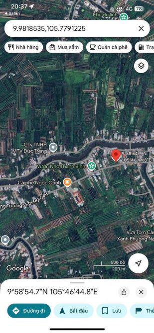 BÁN ĐẤT MẶT TIỀN ĐƯỜNG TRƯƠNG VĨNH NGUYÊN , CÁI RĂNG , CẦN THƠ - 3