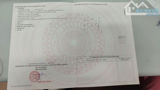 Bán Nhà Mới Diên An Đường Ruộng Thổ - Thông Tin 72m2 Đường 8m