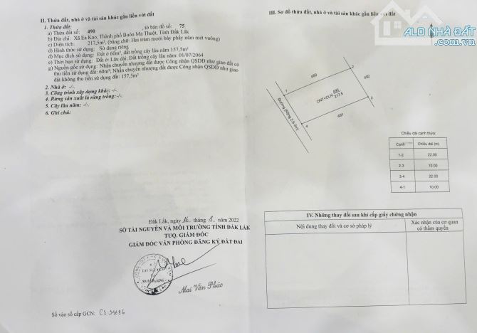 Đất sau lưng chợ Eakao vị trí đẹp thích hợp làm nhà ở - 4