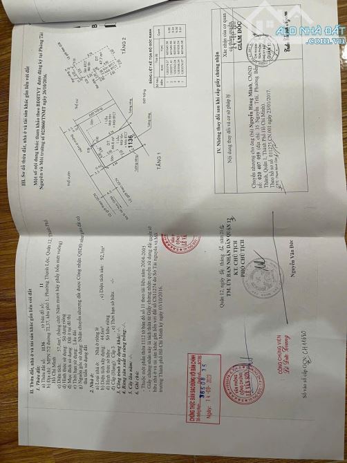 Nhà ngang 6, 2pn, giá 4,38 tỷ - 5