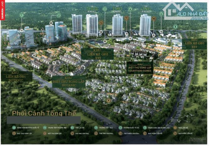 Nhà phố, Biệt thự trực tiếp chủ đầu tư Gamuda land liền kề sân bay Long Thành - 5