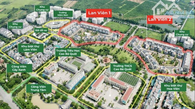 giảm 1 tỷ giá đầu tư, Biệt Thự KDT Đặng Xá, 4 Tầng vỉa hè , 135m2 - 16,x Tỷ - 6