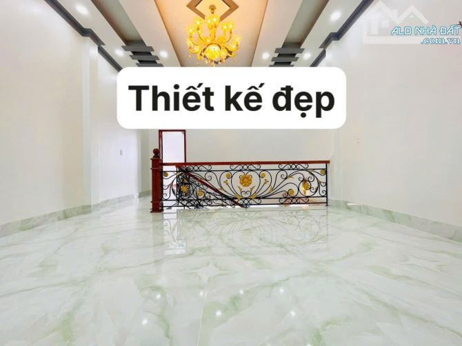 BÁN NHÀ ĐẸP NGAY GÒ XOÀI 65m, 3 TẦNG MỚI, HẺM 5M THÔNG, VUÔNG VẮN, GIÁ HỜI , NHỈNH 5 TỶ - 6