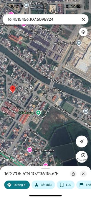 Bán đất 85m2 KQH Đông Nam Thủy An, cạnh Siêu thị Aeon Mall, TP Huế, chỉ 3,2 tỷ - 8