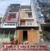 NHÀ ĐẸP 4 TẦNG HXH HOÀNG VĂN THỤ,  TÂN BÌNH – 5PN, GIÁ HƠN 18TR XÍU.