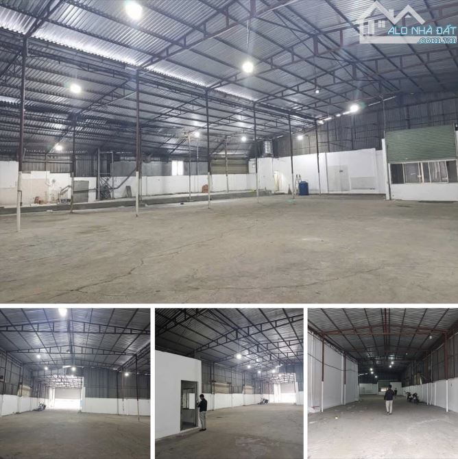 Cho thuê nhà xưởng hơn 700m2 Mặt tiền đường Ql1A Quận 12