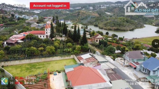 Bán 1500m2 đất Xây dựng Xuân trường  -  Đà lạt. giá 10 tỷ 5 -  view thông, hồ
