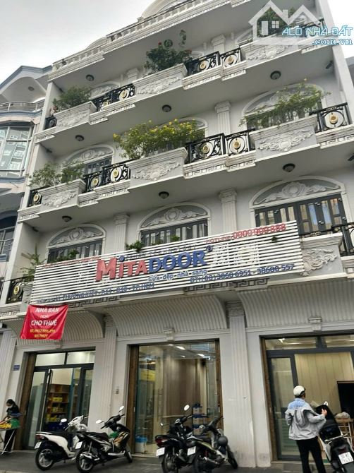 Bán Nhà 284 Lý Thường Kiệt. Quận 10 ( 12x16m = 193m2) 5 Tầng. đối diện chung cư