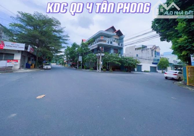 Bán lô đất biệt thự góc 2 Mt 450m2 cực đẹp ngay khu KDC Quân Đoàn 4 P.Tân Phong - 1