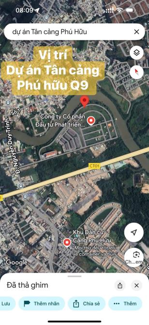 CG-CẦN BÁN 15 NỀN DỰ ÁN TÂN CẢNG, P. PHÚ HỮU , q9, tp.thủ đức -- giá chỉ -32 -42 triệu/m2 - 1
