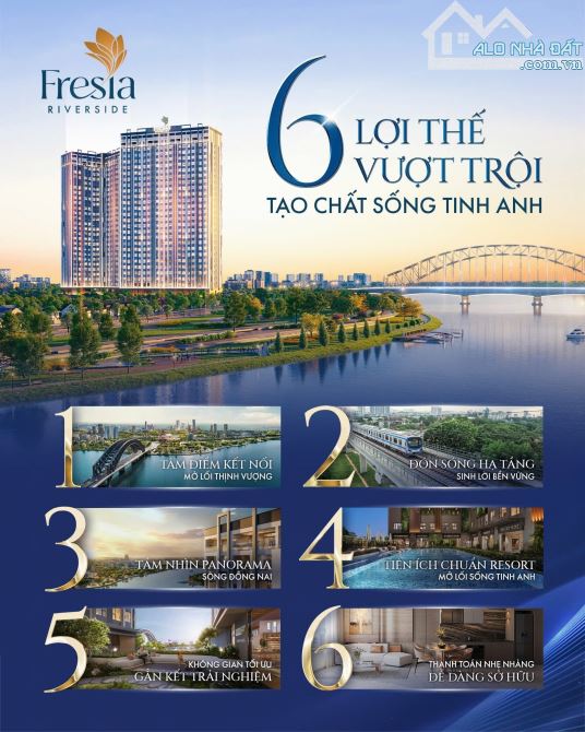 CĂN HỘ VEN SÔNG GIÁ CHỈ 1,56 TỶ – GẦN AEON MALL, METRO NỐI DÀI. THANH TOÁN 10% KÝ HĐMB - 1