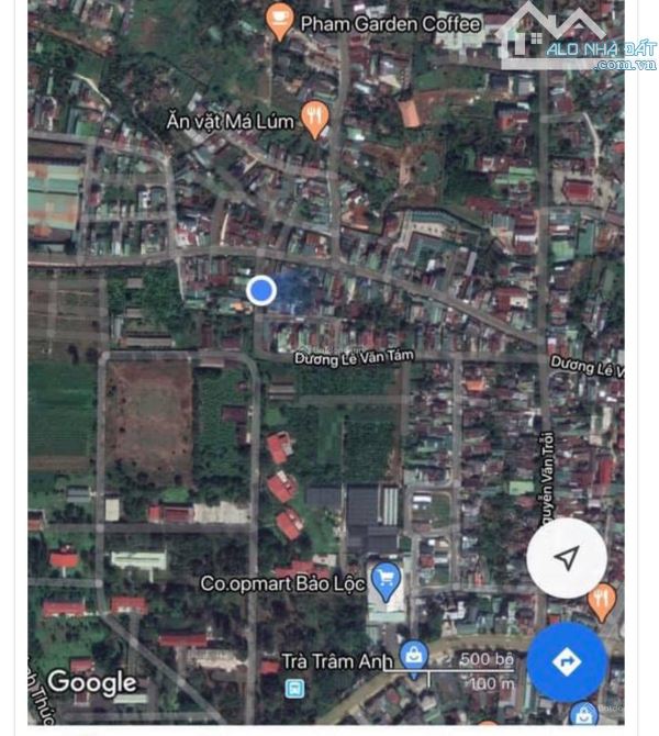 Bán đất mặt tiền đường Lê Văn Tám giao Nguyễn Khuyến, trung tâm TP. Bảo Lộc, giá tốt - 1