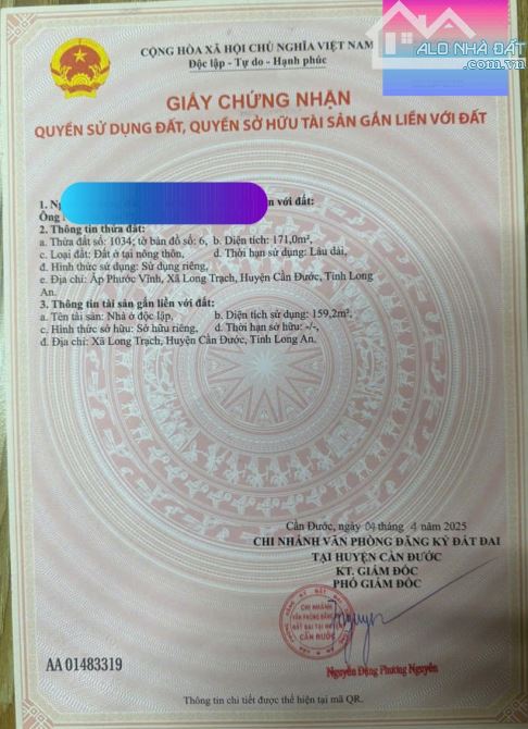 NHÀ MẶT TIỀN 172M2 ĐÃ HOÀN CÔNG GẦN KHU CÔNG NGHIỆP CẦU TRÀM - 14