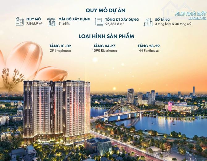 CĂN HỘ VEN SÔNG GIÁ CHỈ 1,56 TỶ – GẦN AEON MALL, METRO NỐI DÀI. THANH TOÁN 10% KÝ HĐMB - 2